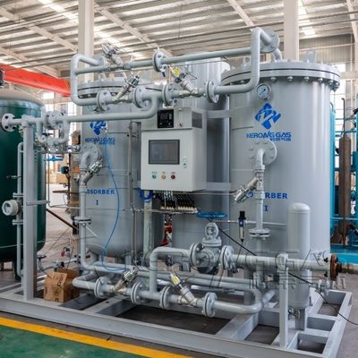 27barG 작업 압력 레이저 절단용 탄소 강철 물질 질소 생성기