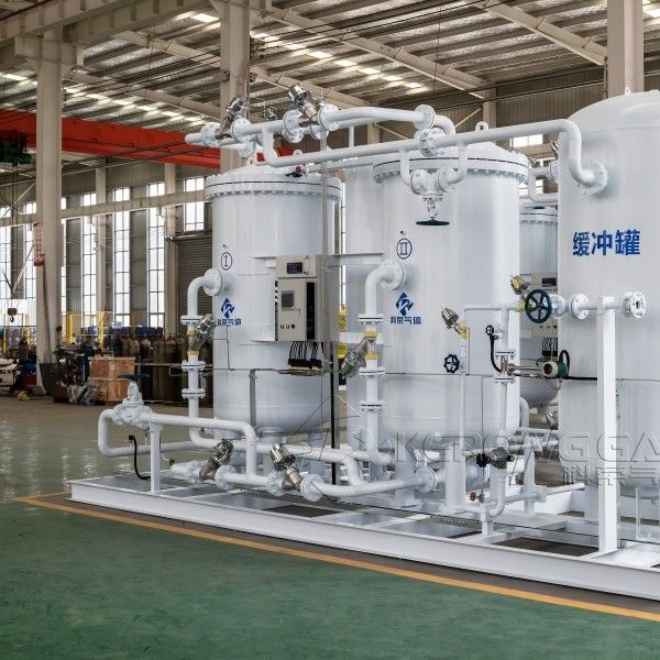 쌍둥이 타워형 스키드 장착 PSA 질소 생산 장치