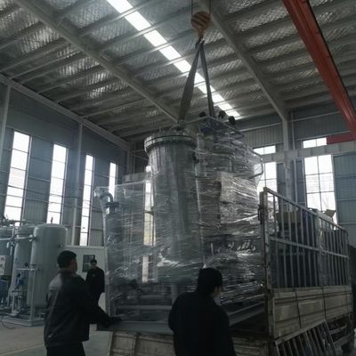 자동 작동 N2 질소 생성기 기계 조절 압력