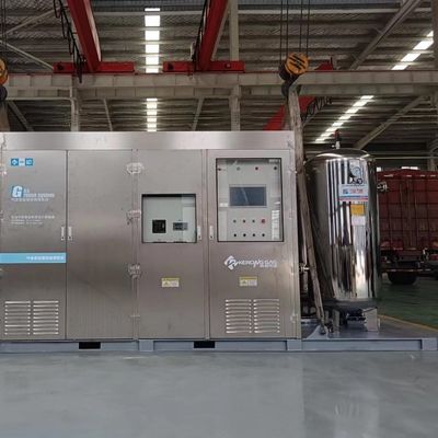 열처리를 위한 자동 작동 고 재활용 가스 회수 시스템