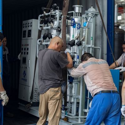 CE 인증과 함께 장시간 사용이 보장되는 현장 질소 가스 정화기