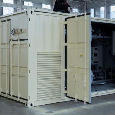 자동 운영 ASME 인증과 함께 이동형 질소 가스 플랜트