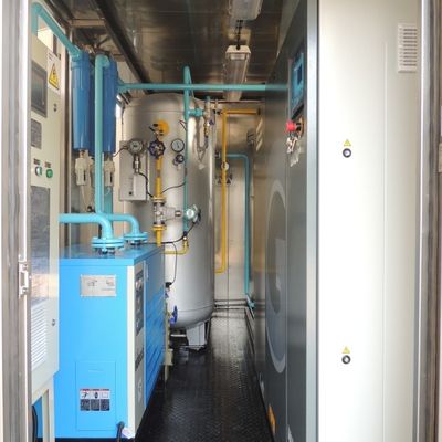 6KV 전압 ISO 컨테이너 산소 모니터와 함께 질소 가스 생산 공장
