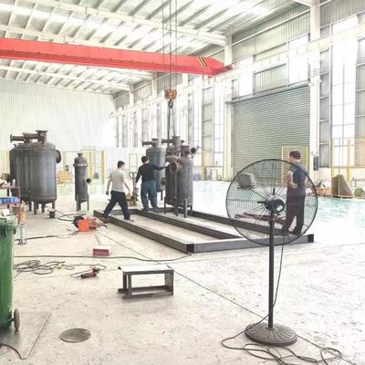 쉬운 설치 컴팩트 크기의 재활용 폐기물 가스 회수 기계