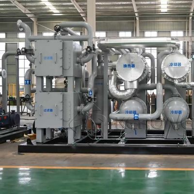 안전 모니터와 함께 고압 25bar 수소 가스 건조 기계