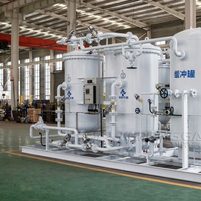 쌍둥이 타워형 스키드 장착 PSA 질소 생산 장치